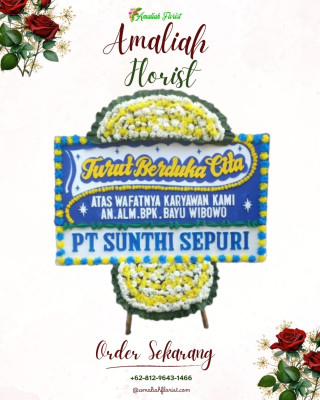 Papan Bunga Duka di Buniwangi