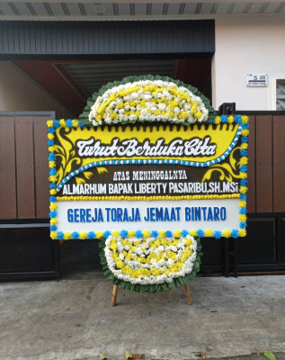 Papan Bunga Duka di Buniwangi