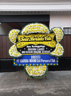 Papan Bunga Duka di Buniwangi