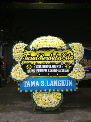 Papan Bunga Duka di Buniwangi